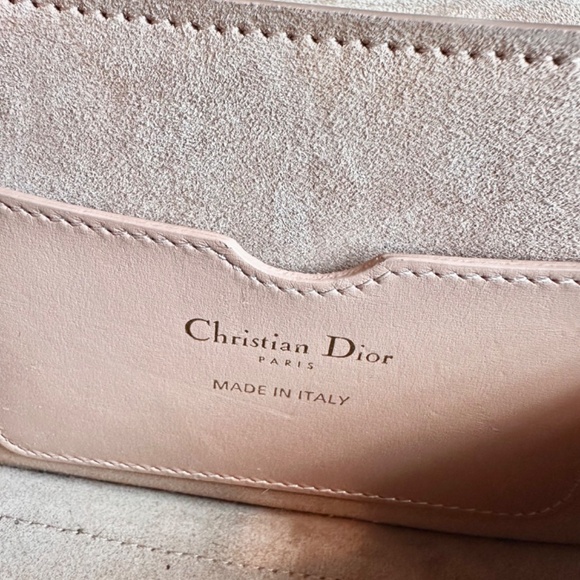 DIOR BOBBY EAST-WEST BAG ROSE DES VENTS BOX CALFSKIN - Picture 5 of 10